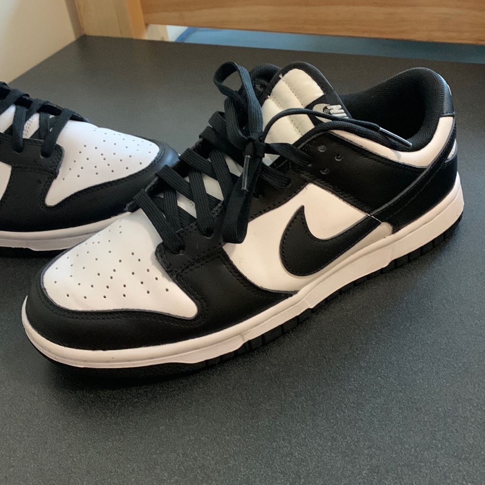 COPY - Black and white Dunks Men 8.5 Worn twice